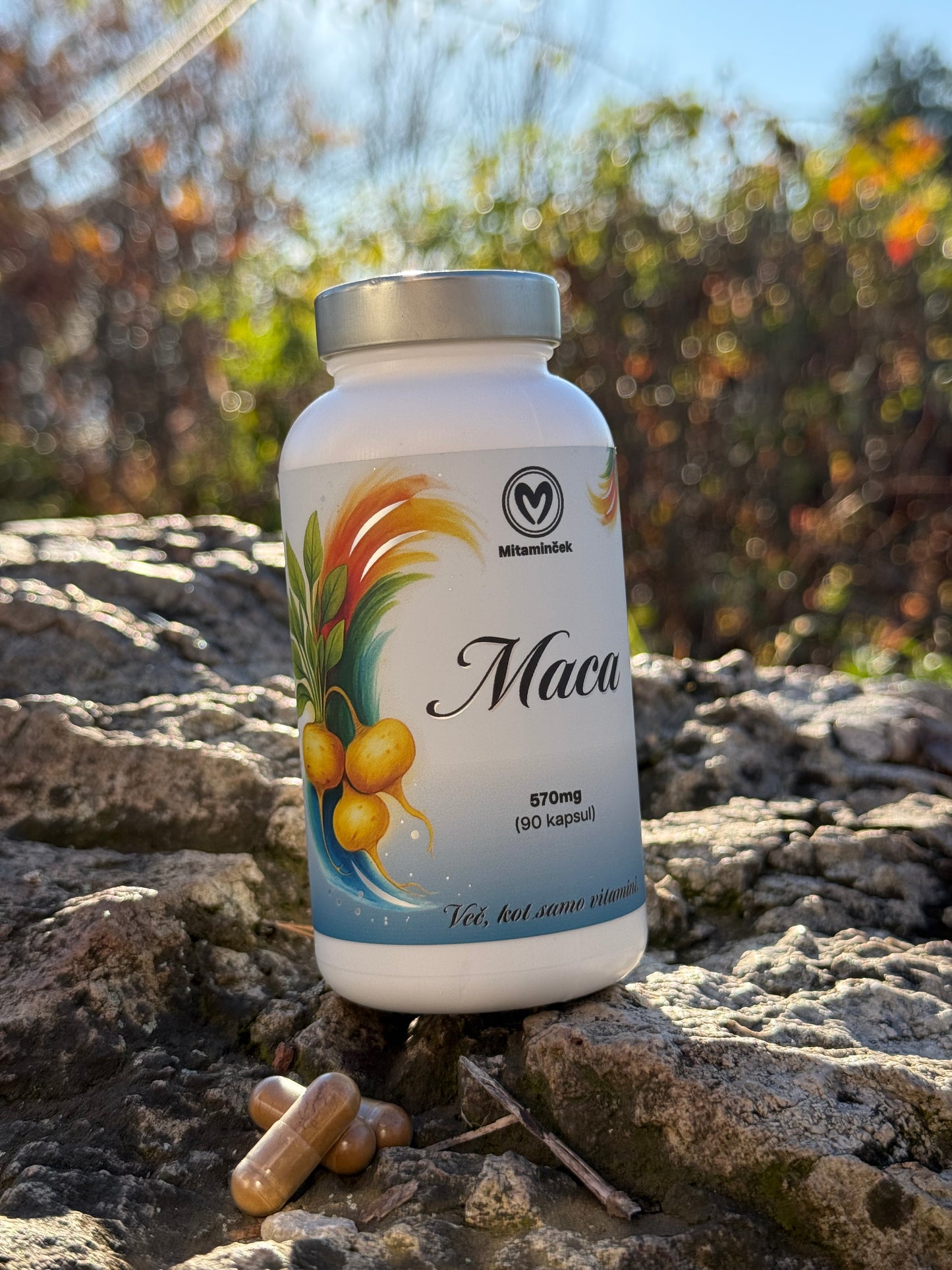 Maca ekstrakt v kapsulah - prehransko dopolnilo