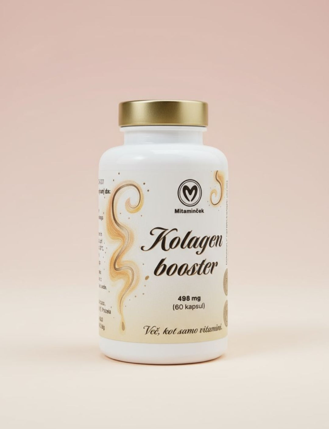 Kolagen booster kapsule - z vitaminom C za tvorbo kolagena 60 kapsul

