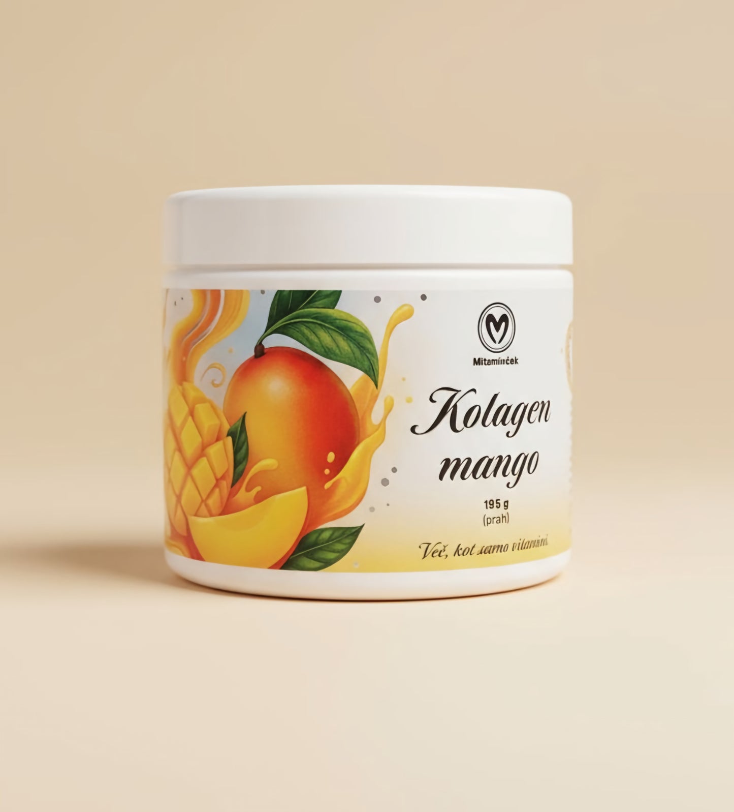 Kolagen mango osvežilni napitek v prahu - prehransko dopolnilo
