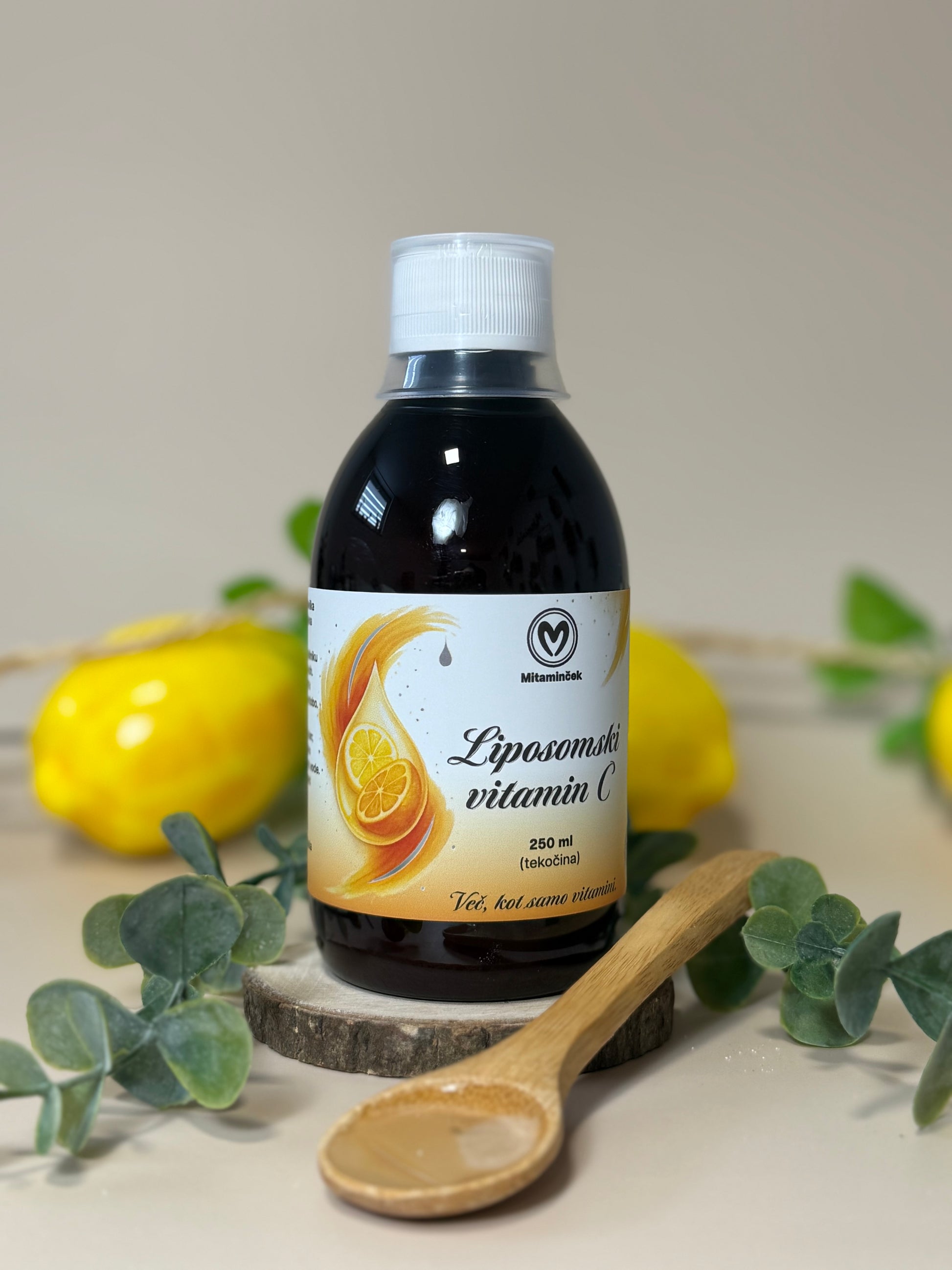Liposomski vitamin C 500mg-odmerek 250ml tekočine za boljšo absorpcijo
