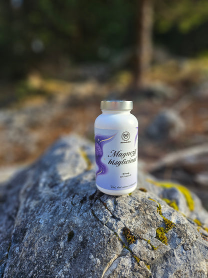 Magnezij za spanje bisglicinat - 90 kapsul za živčni sistem
