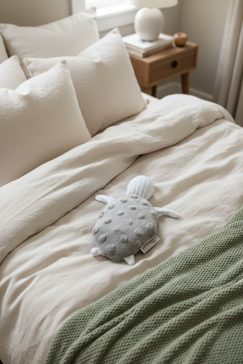 termofor želvica ročno delo za gretje v mikrovalovni pečici mala