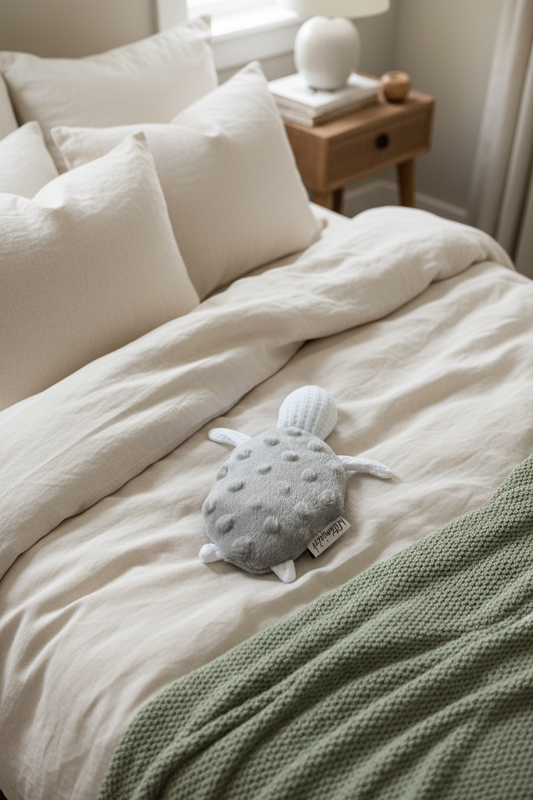 termofor želvica ročno delo za gretje v mikrovalovni pečici mala