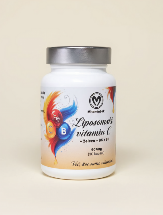 Liposomski C + železo + B6 + B1