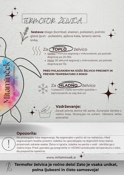 navodila za uporabo termoforčka gretje in hlajenje