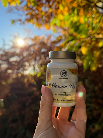 Vitamin D3 prehransko dopolnilo - podpora imunskemu sistemu